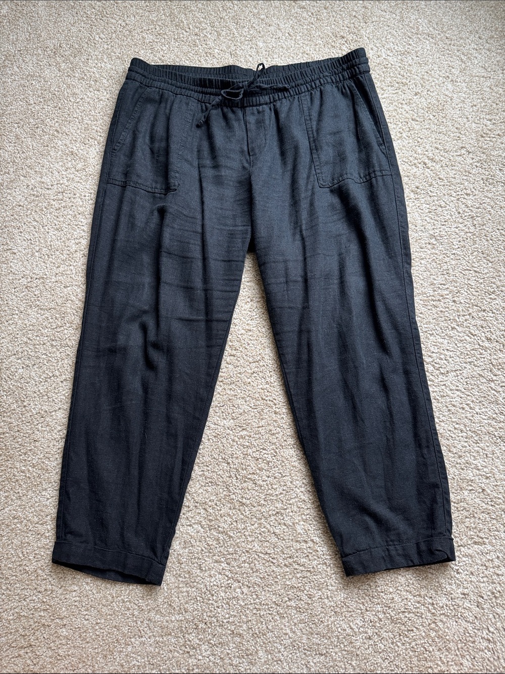 Old Navy Women’s Linen Casual Drawstring Pants
